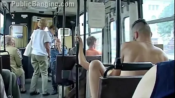 XXX Extreme public sex in a city bus with all the passenger watching the couple fuck วิดีโอยอดนิยม