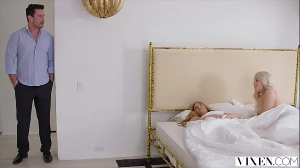 XXX VIXEN Two Curvy Roommates Seduce and Fuck Married Neighbor najlepších videí