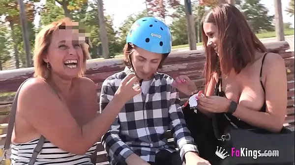 XXX Zwei reife Mamas zum Mittagessen für Filipe den RatkidTop-Videos