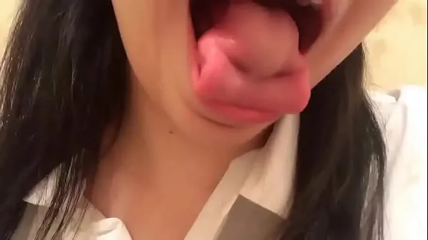 XXX Fille japonaise montrant des compétences en langue folles meilleures vidéos