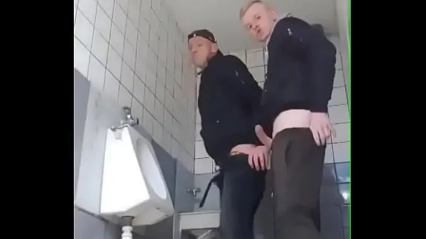 XXX 2 crazy gays fuck in the school bathroom top Videos
