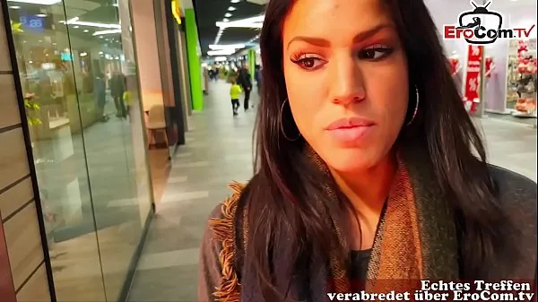 XXX German amateur latina teen public pick up in shoppingcenter and POV fuck with huge cum loads topvideo's