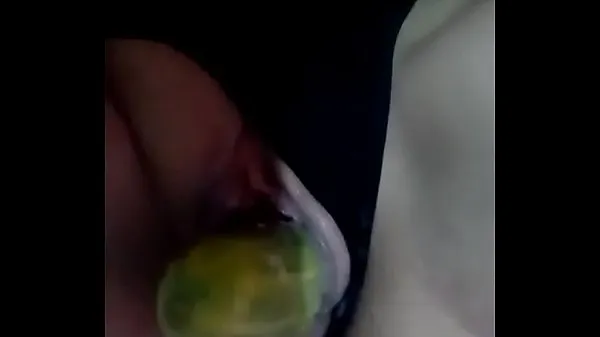 XXX Look at this beautiful whore as she enjoys putting a cucumber through her shell top Videos