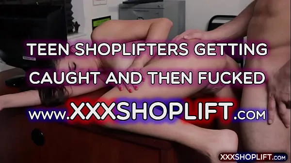 XXX Cute brunette shoplifter strip search and fuck legnépszerűbb videó