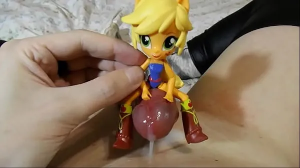 Najboljši videoposnetki XXX EroNekoKun] - MLP AppleJack Plush Toy transform into Girl