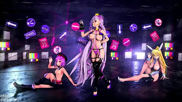 XXX Fate MMD-R18】Shake it out BB (by 嫚迷GirlFans วิดีโอยอดนิยม