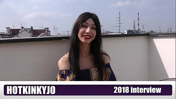 XXX HOTKINKYJO Interview (2018 & remastered 2021). Official interview with real pornstar najlepsze filmy