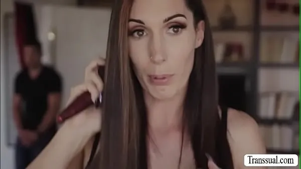 XXX Stepson bangs the ass of her trans stepmom topvideoer
