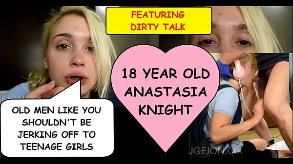 XXX do you guys like my cute little teenage face 18 year old anastasia knight asks while gagging on mister jon najlepsze filmy