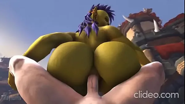 XXX Thick female orc rides human cock najlepších videí