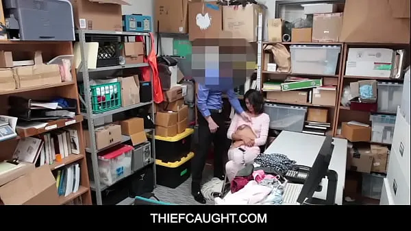 XXX ThiefCaught - Horny Thief Got Punished for Stealing Clothes顶级视频