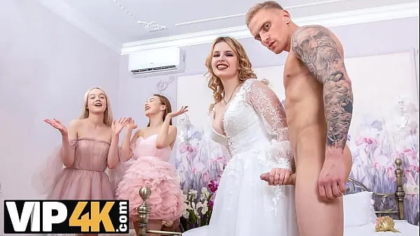XXX BRIDE4K. Foursome Goes Wrong so Wedding Called Off top Videos