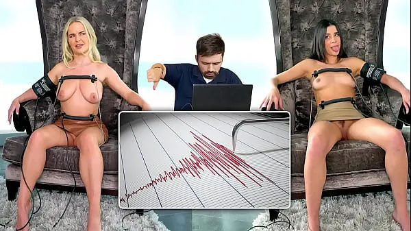 XXX Milf Vs. Teen Pornstar Lie Detector Test bästa videoklipp