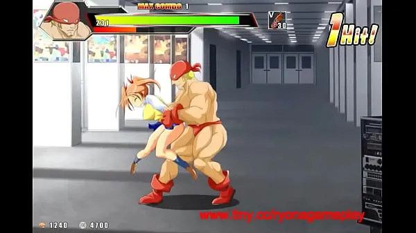 XXX Hombre fuerte teniendo sexo con una bella dama en un nuevo juego hentai vídeos principales