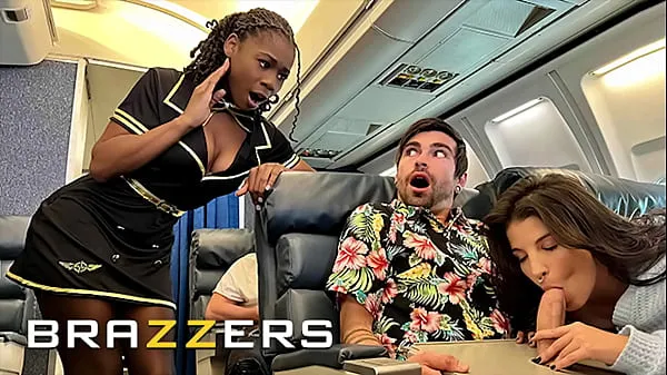 XXX Lucky Gets Fucked With Flight Attendant Hazel Grace In Private When LaSirena69 Comes & Joins For A Hot 3some - BRAZZERS top Videos
