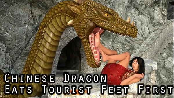 XXX Vore woman eaten by dragon nejlepších videí